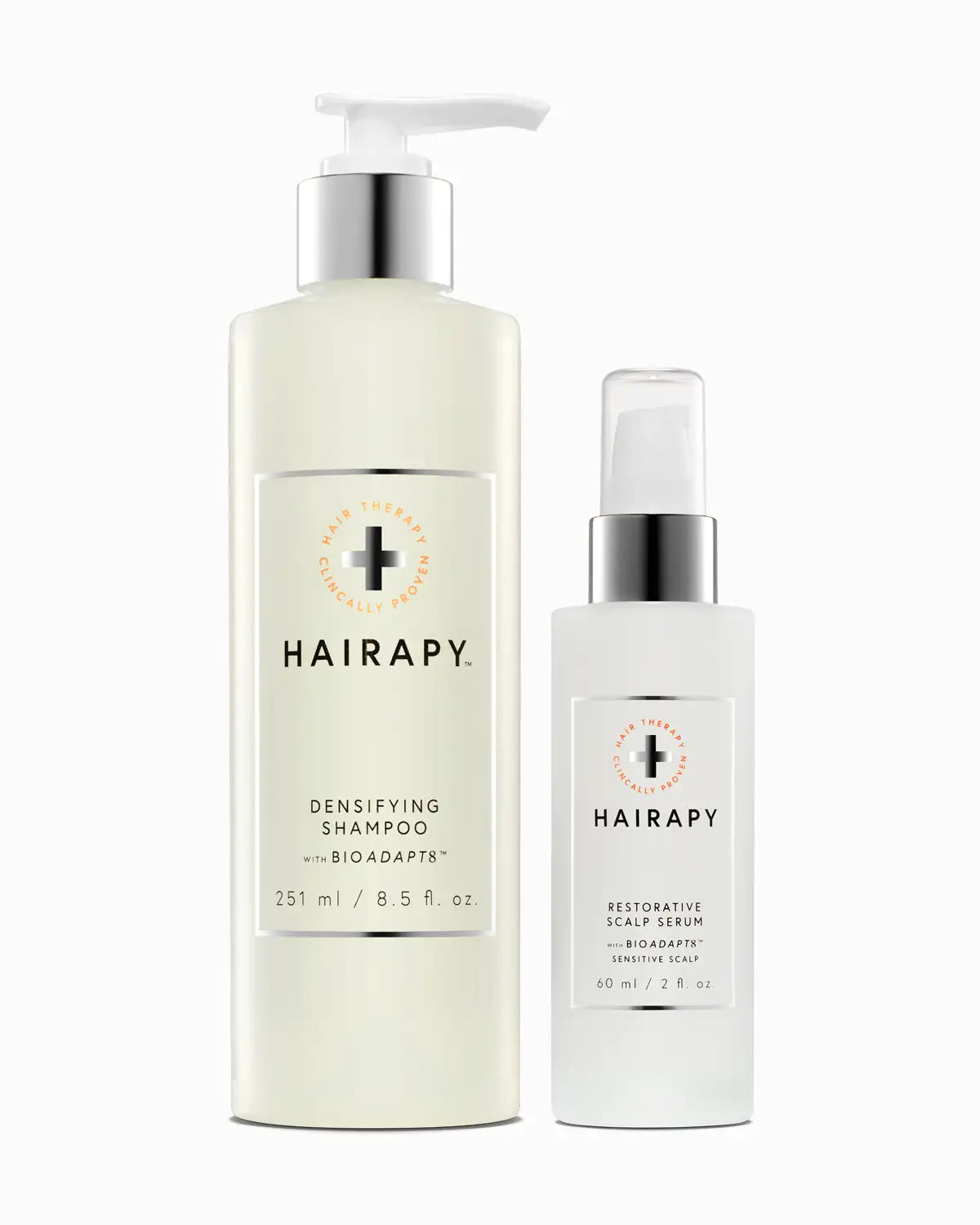 hair thickening shampoo + scalp serum for sensitive scalp