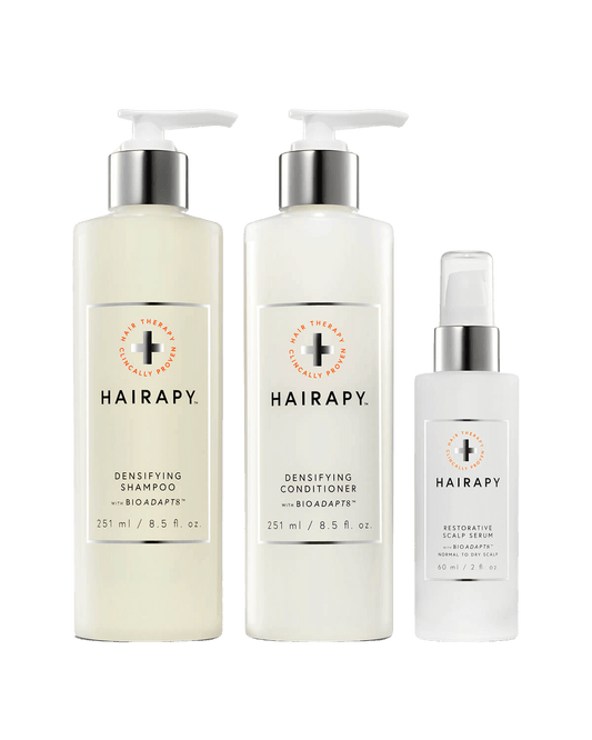 hairapy hair growth product bundle for normal to dry scalp
